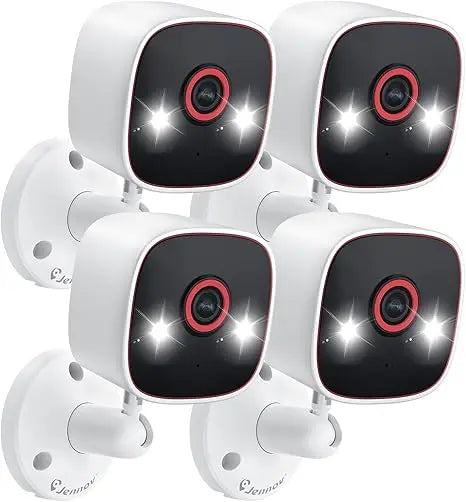 Jennov Indoor/Outdoor Cameras 1296P Pet Camera WiFi .