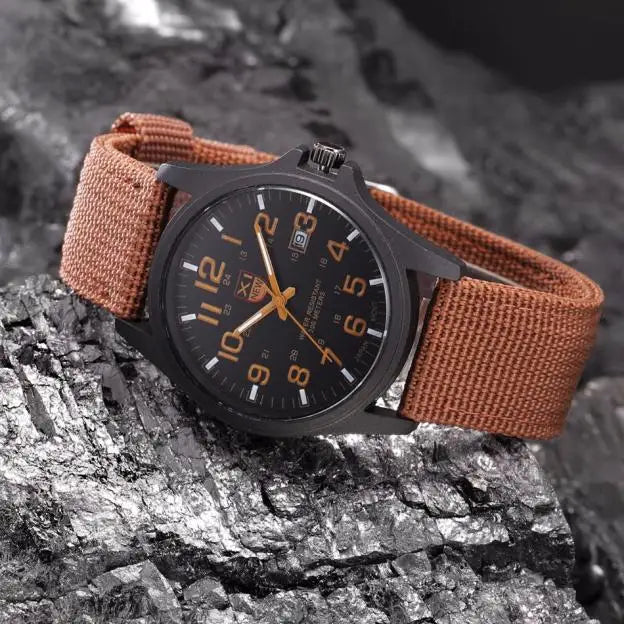 Outdoor Waterproof Sport Watch For Mens Military Army.