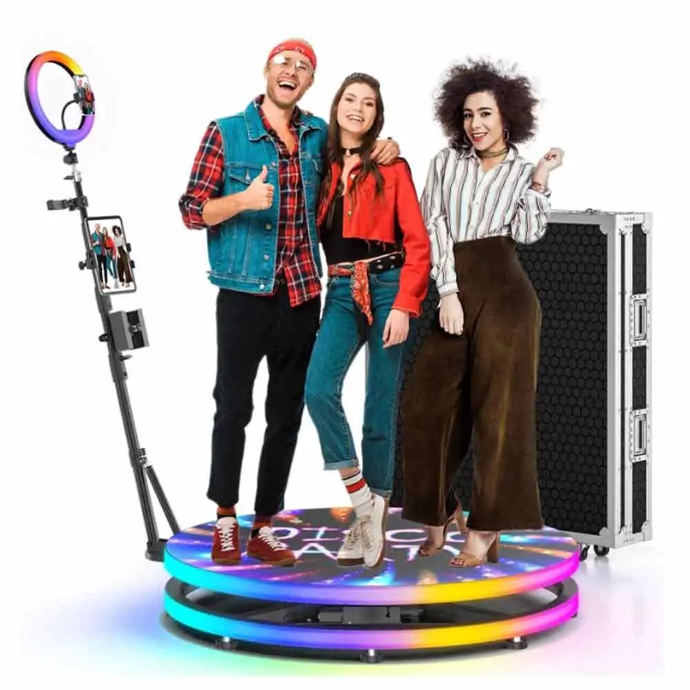 360 Photo Booth Video Machine.