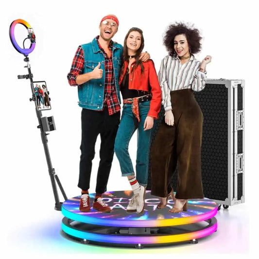 360 Photo Booth Video Machine.