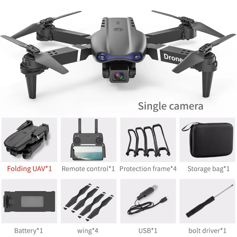 New E99 Drone FPV Brushless Motor GPS Return .