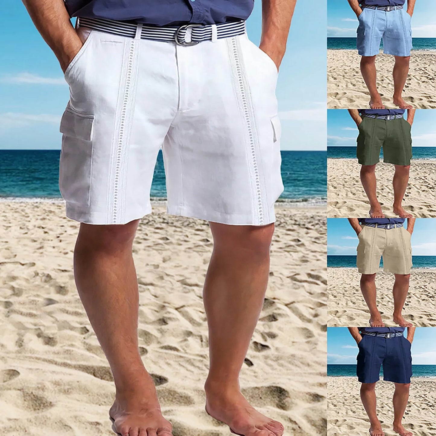 Men Spring And Summer Pant Casual .