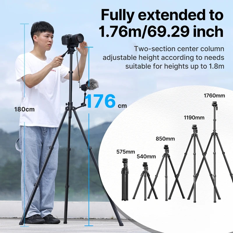 Bluetooth Remote Control Tripod DSLR Camera .