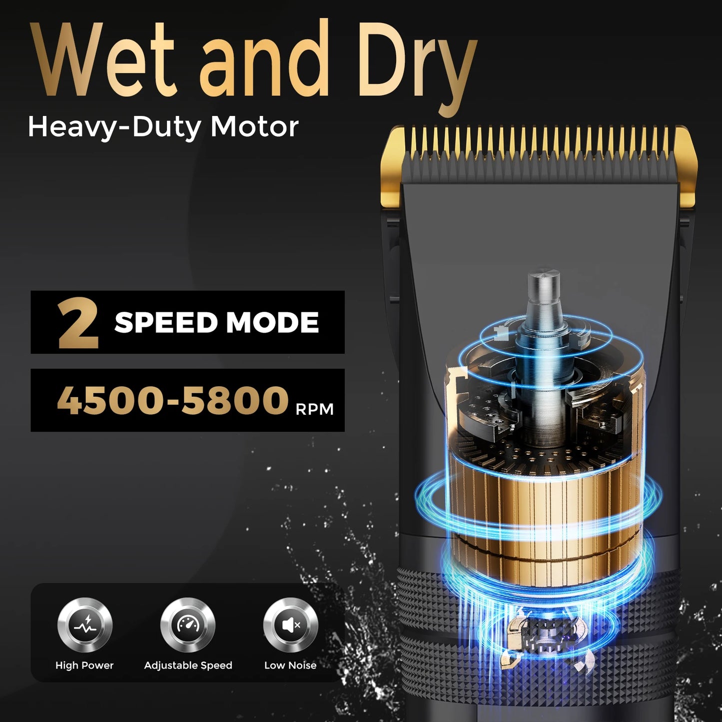 Sejoy Professional Hair Clippers for Men Rechargeable .