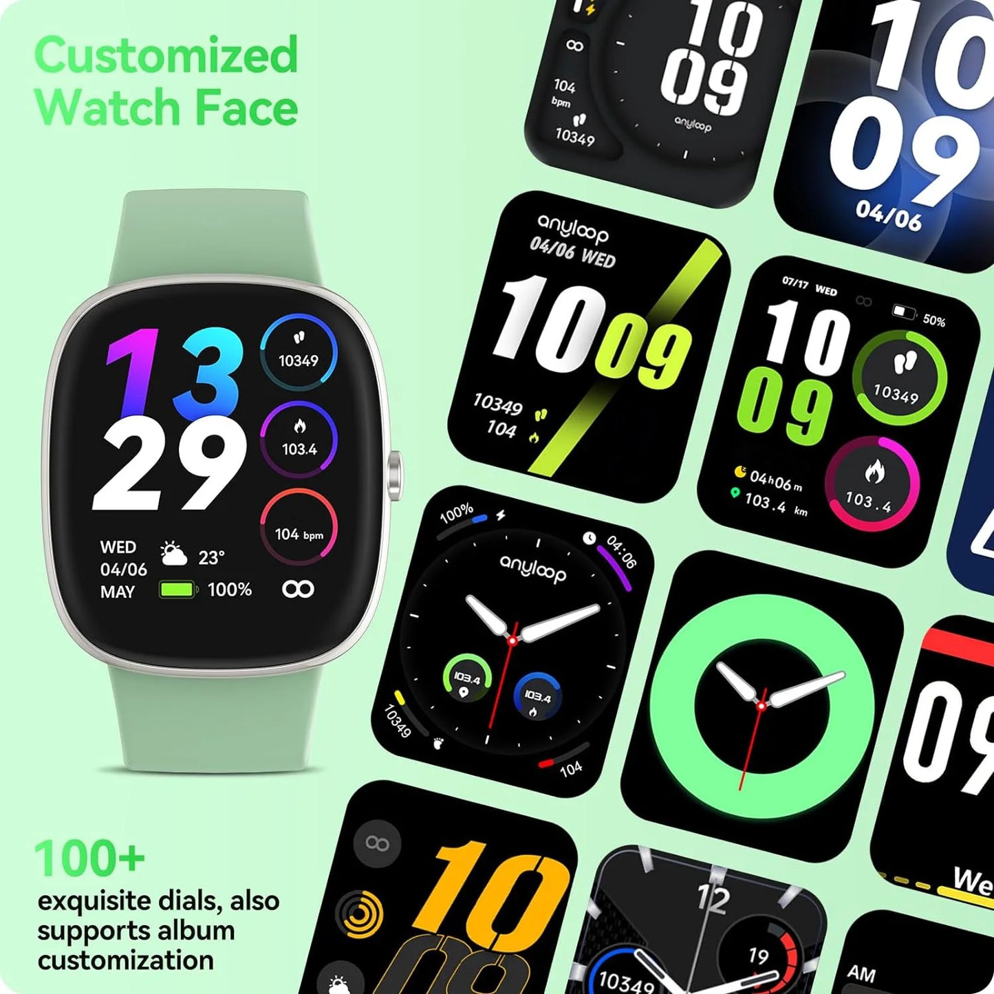 Smart Watches for Men Women Sleep Tracking.
