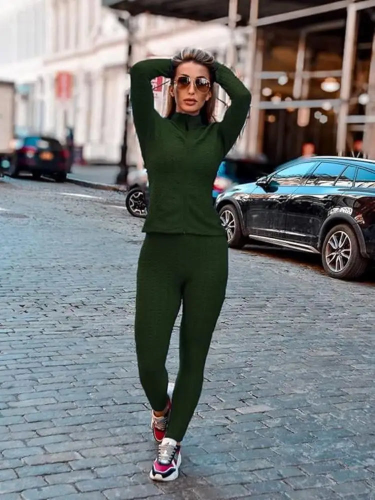 Women Two Piece Outfits Sets Sleeve .