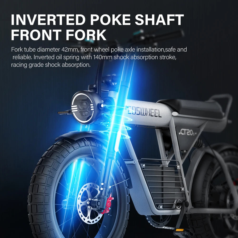 Coswheel Electric Bike Motorcyle Drit EBike.