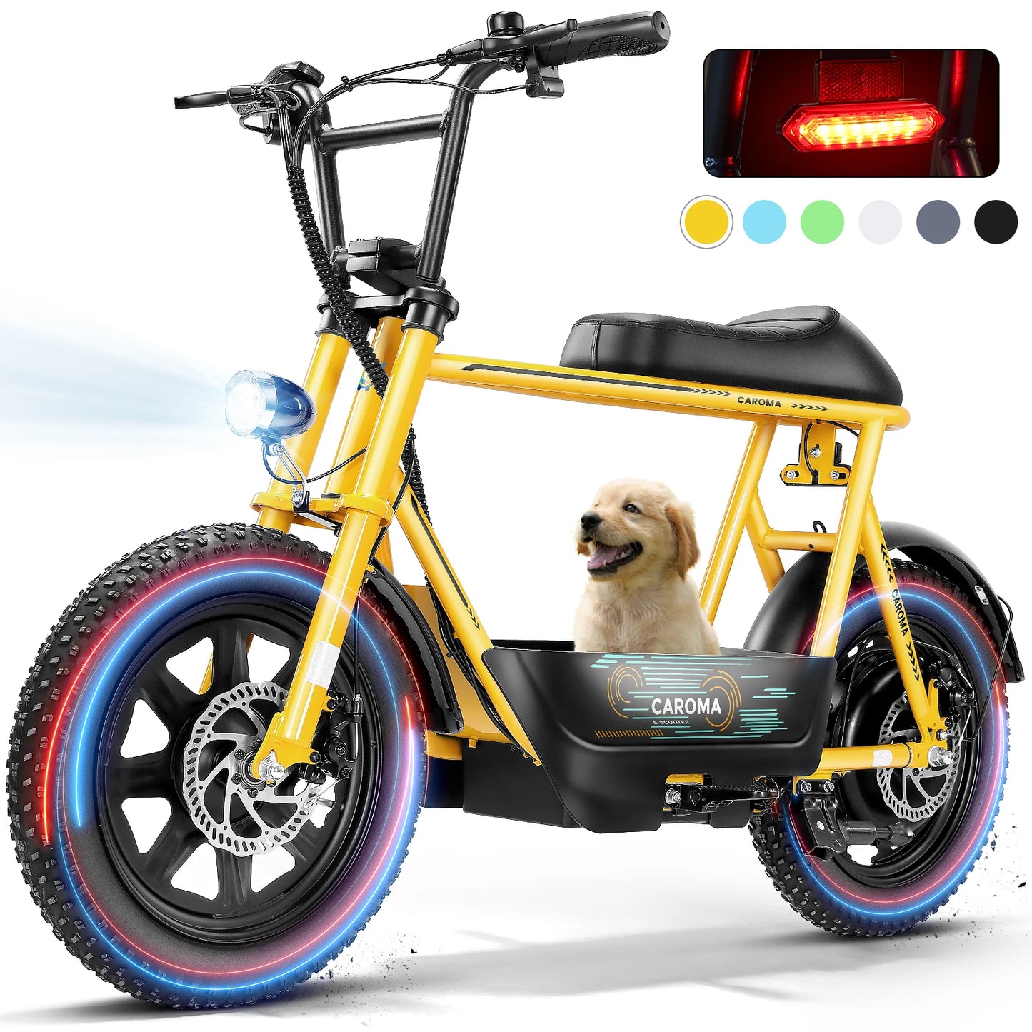 Peak 819W Electric Scooters with Seat for Adults.