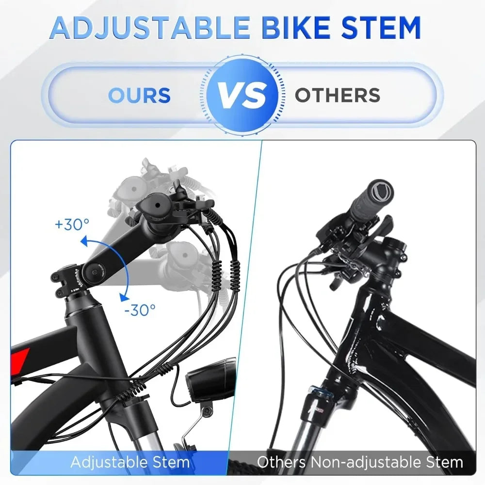 Electric Bike, 26'' 750W Removable Battery.