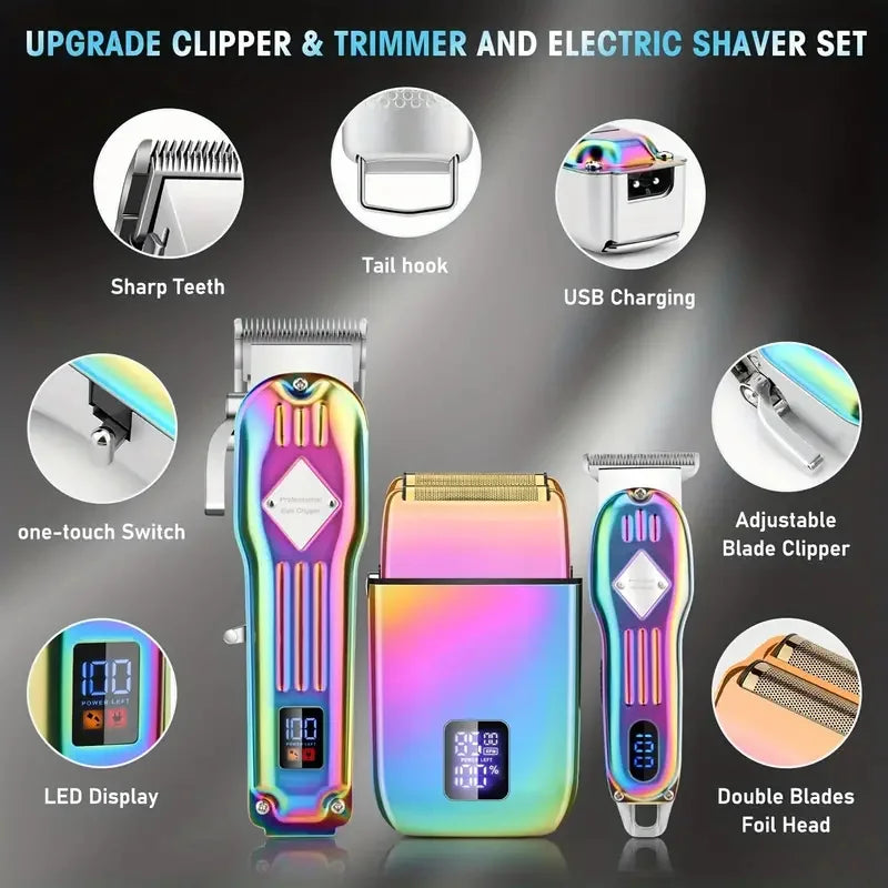 3pcs Electric Razor Shaver .