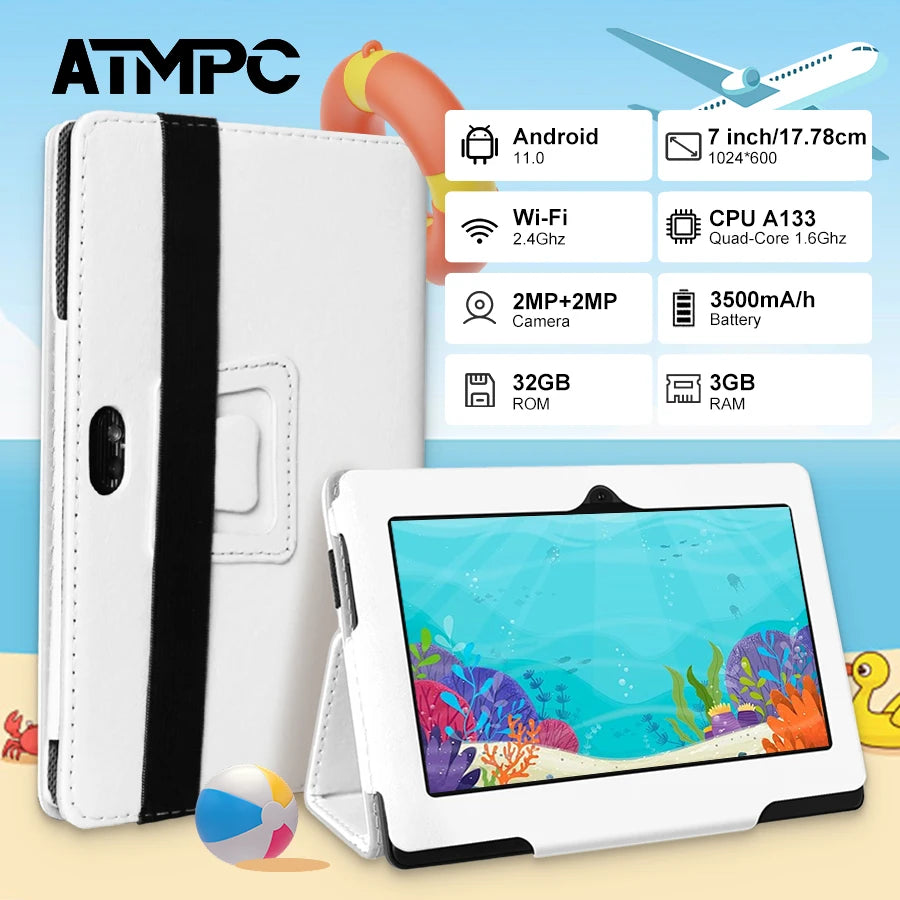 ATMPC 7 Inch Tablet, Android 11