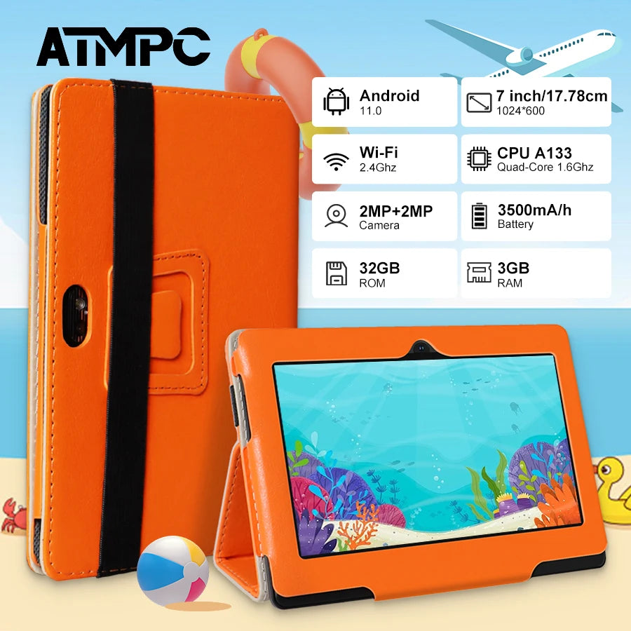 ATMPC 7 Inch Tablet, Android 11