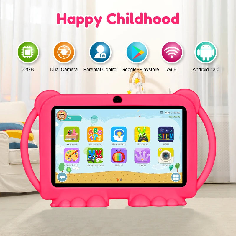 ATMPC Kids Tablet Android 11 7 inch Tablet .