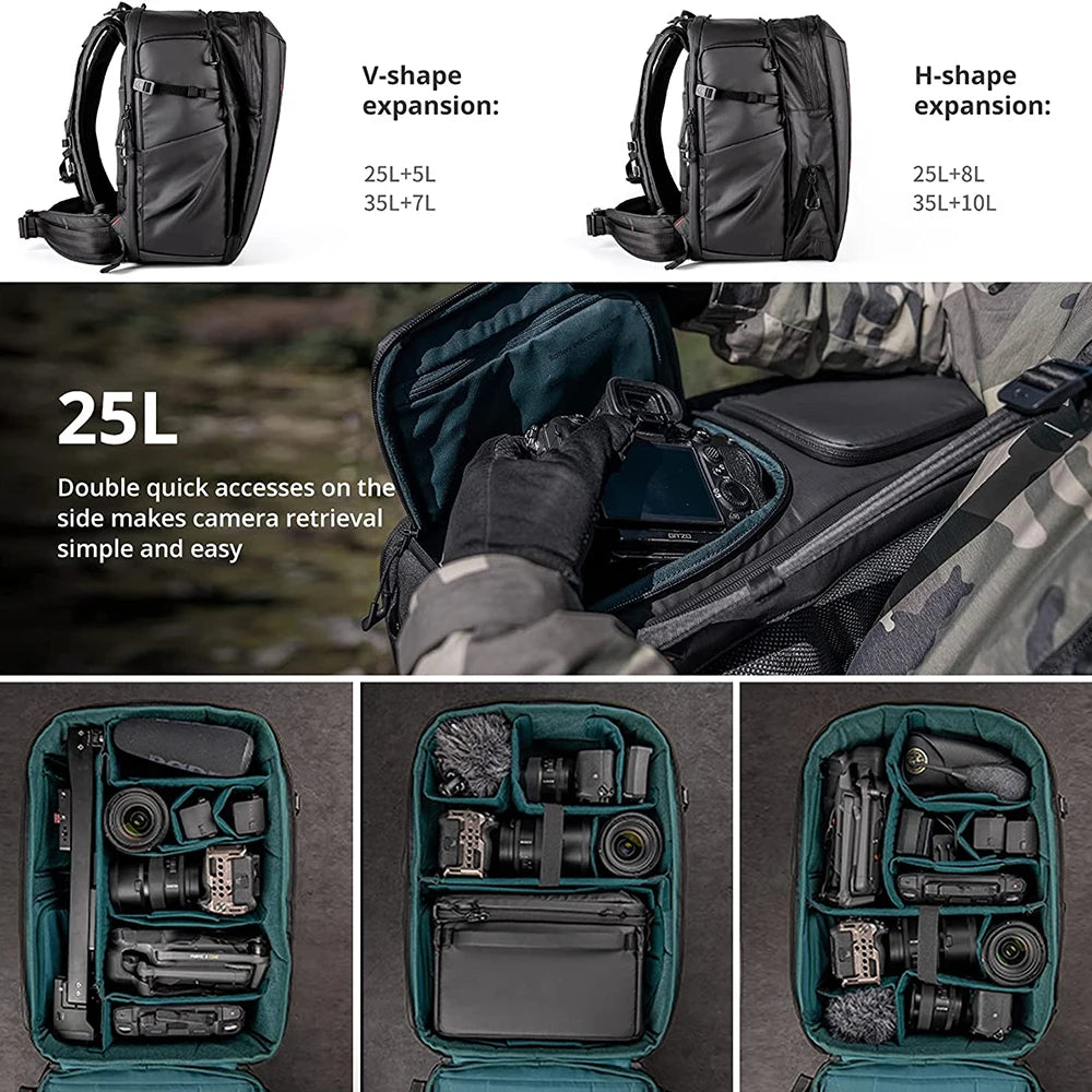 PGYTECH OneMo2 DSLR Camera Bag.