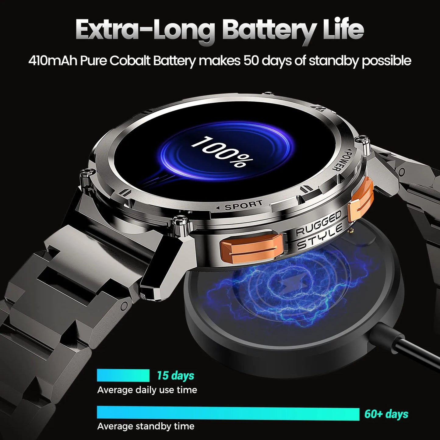 KOSPET TANK T2 Ultra Smartwatches For Men