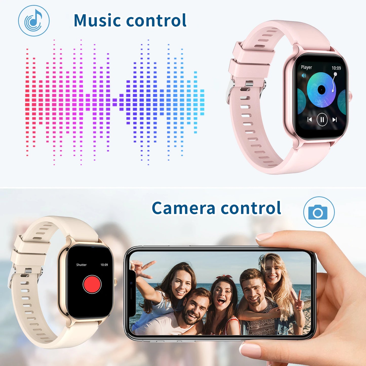Smart watch wireless calling/dial Sport mode calling .