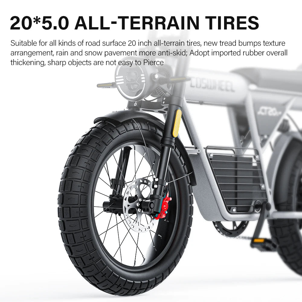 Coswheel Electric Bike Motorcyle Drit EBike.