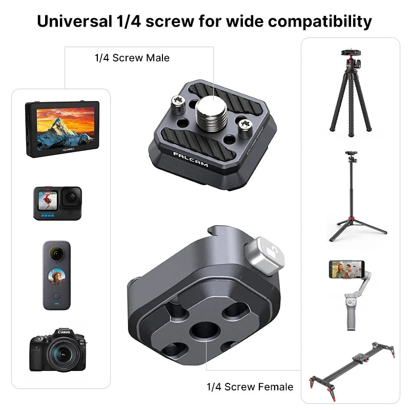 Ulanzi FALCAM F22 Quick Release Plate Clamp .