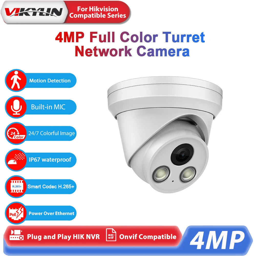 Vikylin 4MP IP Camera Motion Detection .