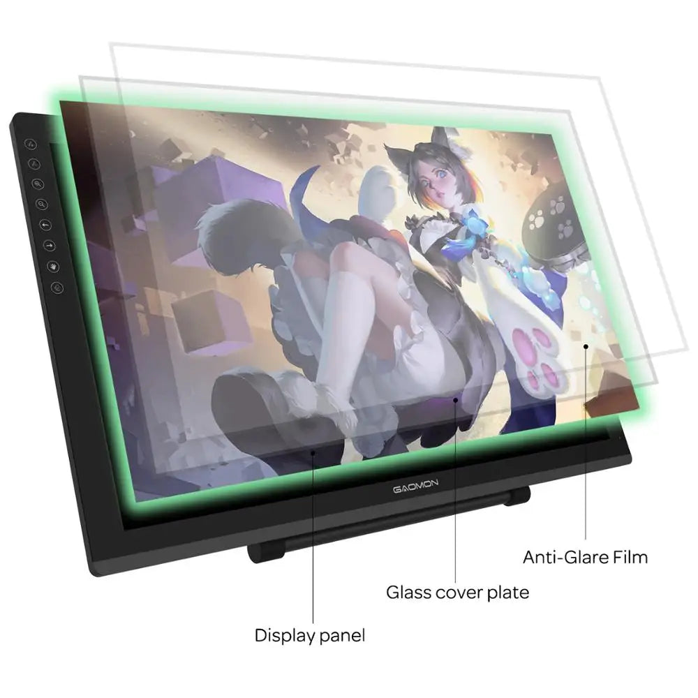 GAOMON Graphic Drawing Tablet Monitor Pen display.