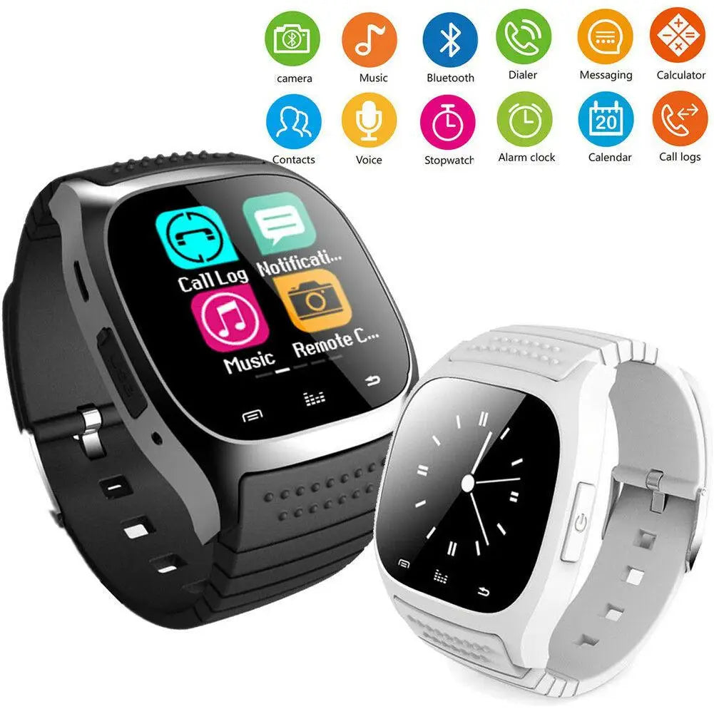 Touch Screen  Women, Men Smartwatch .