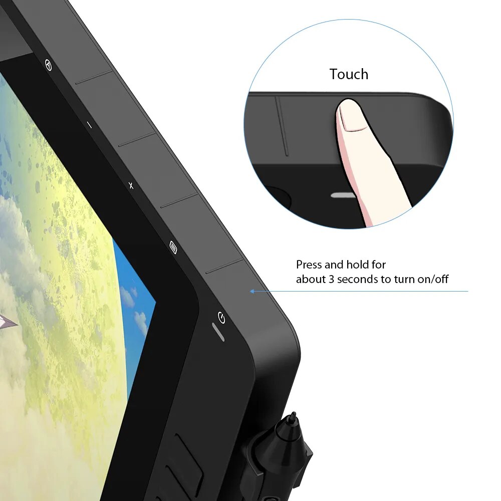 XPPen Artist 22R Pro Graphics Tablet Monitor .