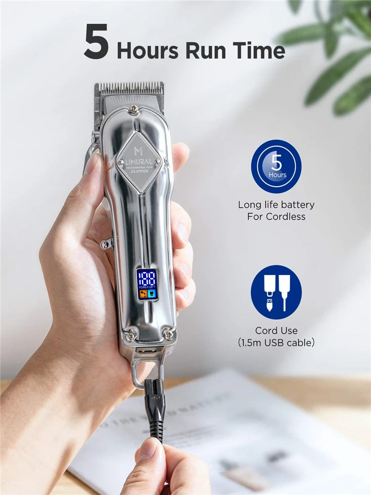 Hair Clippers for Men Professional Cordless .