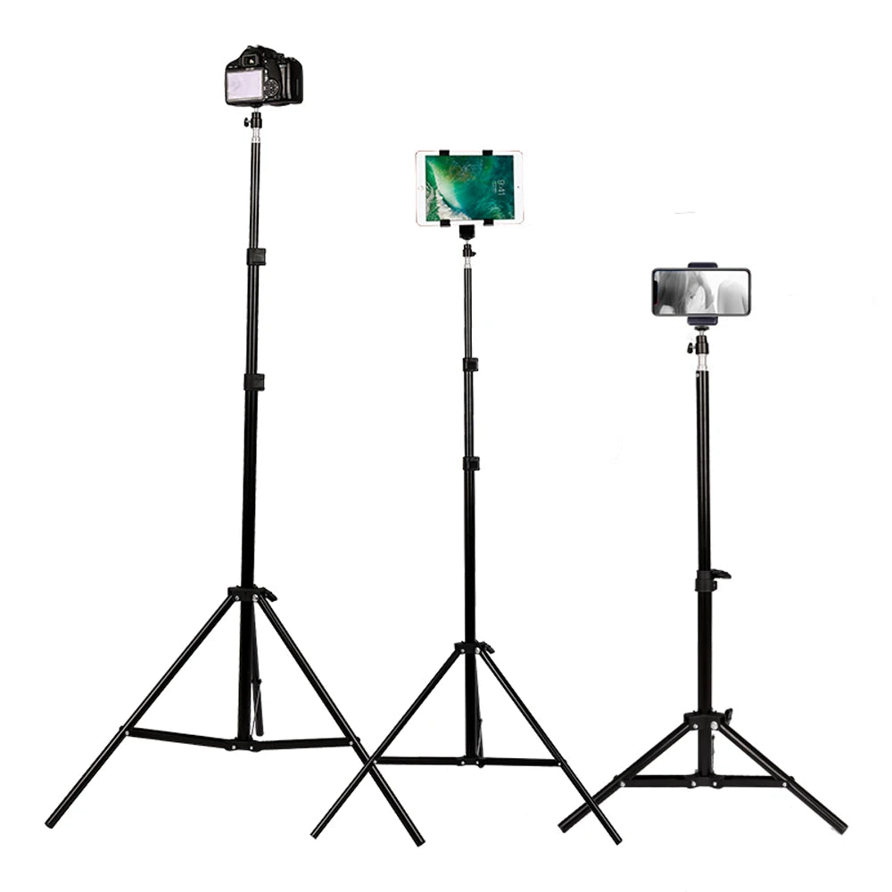 Photography Selfie Light Tripod Stand With Head Bluetooth.