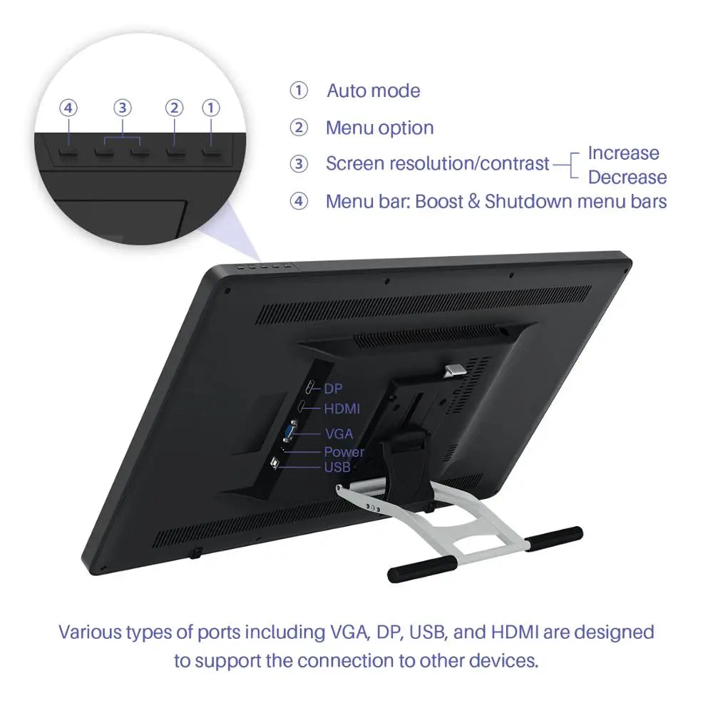 Huion Kamvas Pro 24 Graphic Tablet Monitor .