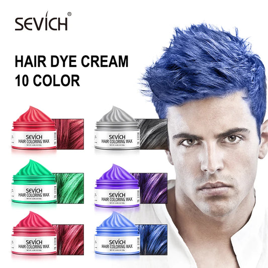 Sevich Fashion Temporary 10 Colors Hair Dye Women/Men.