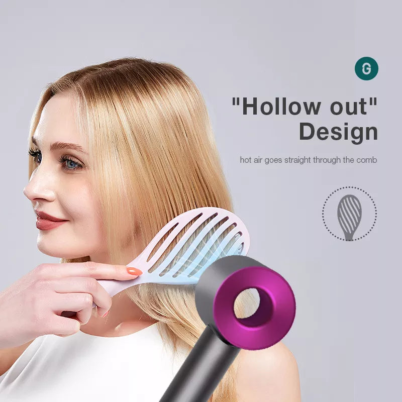 MR.GREEN Hollow Out Hair Brush Scalp Massage Combs Hair Styling Detangler.