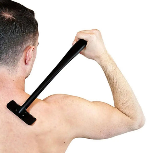 Long Handle Men Safety Back Hair Shaver .