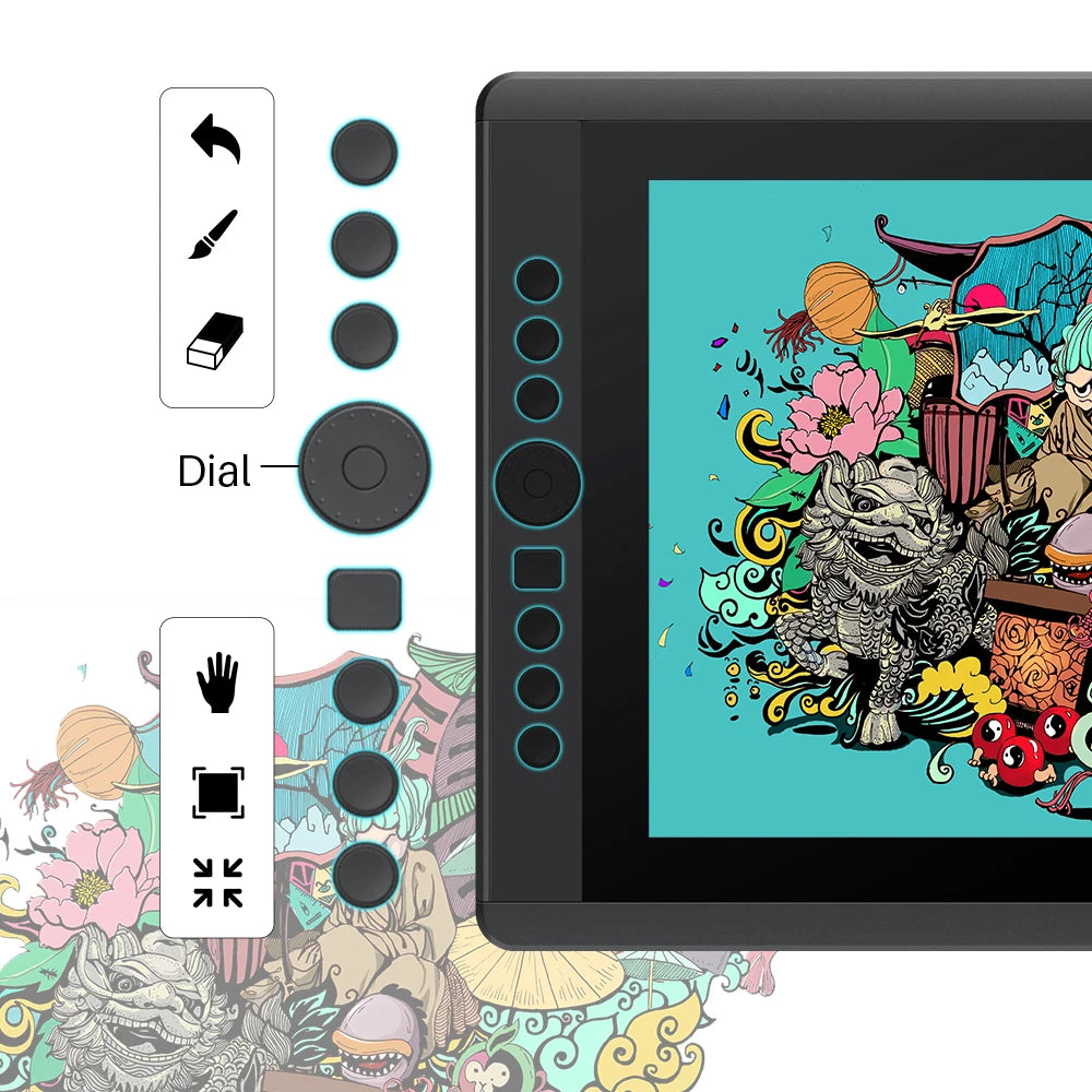 Graphics Tablet IPS Pen Display Monitor .