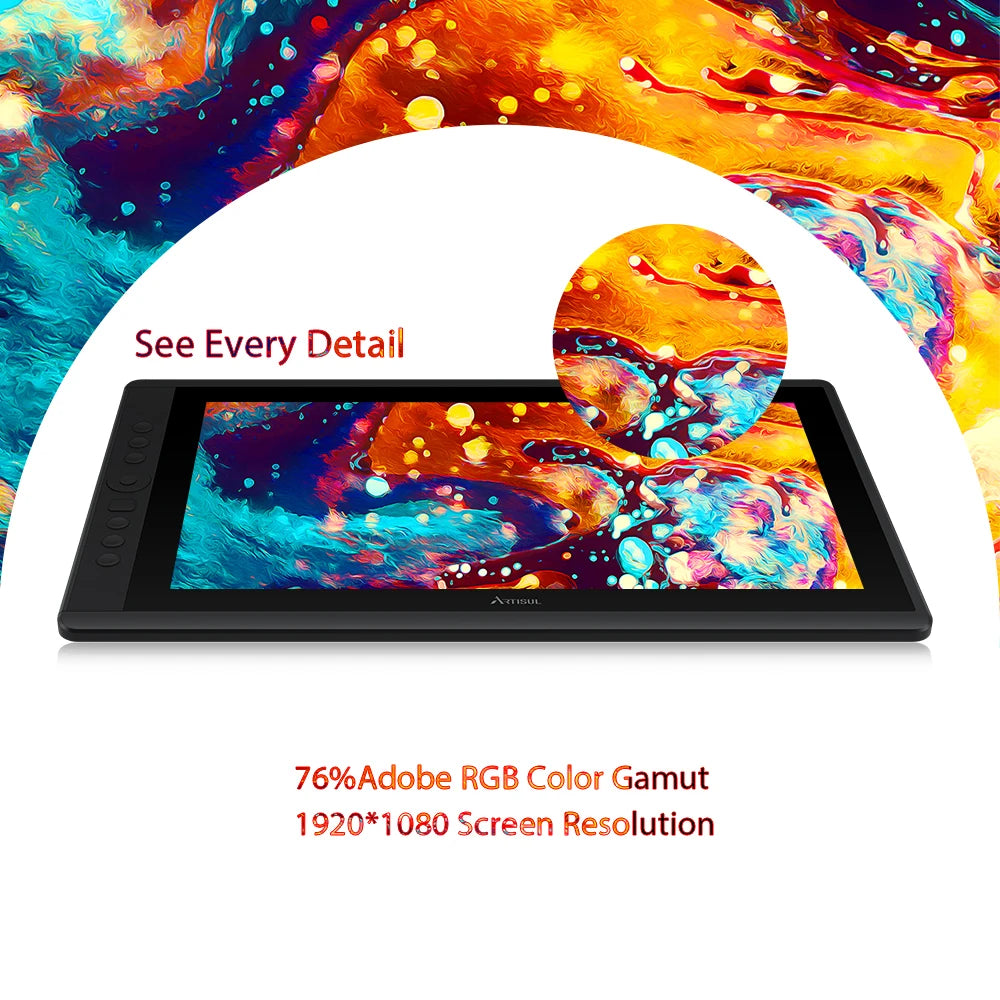 Graphics Tablet IPS Pen Display Monitor .