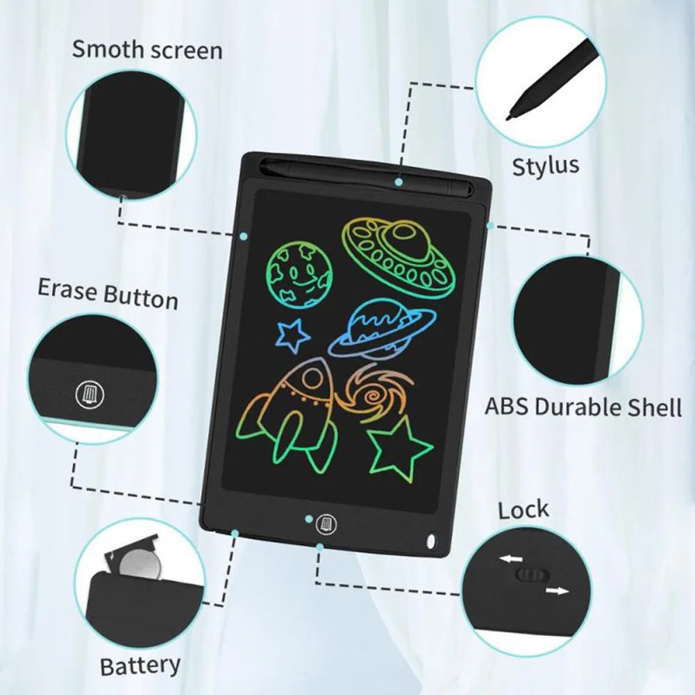 Electronic Writing Tablet Drawing Board with Stylus Pen.