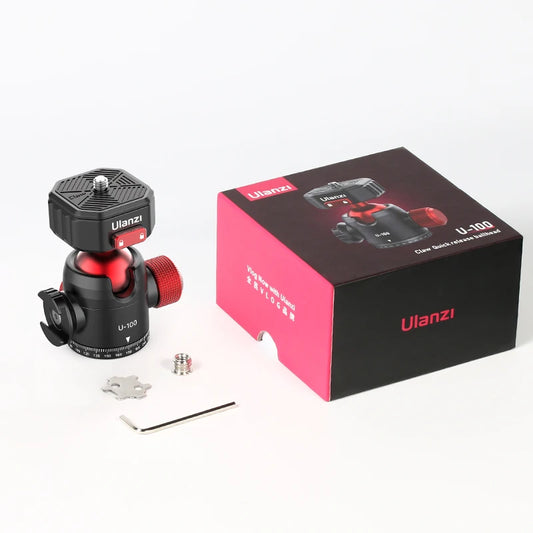 Ulanzi U-100 Metal Ballhead Tripod Ball Heads .