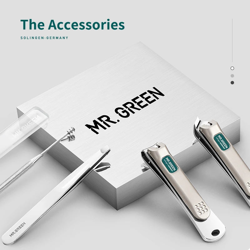 MR.GREEN Portable Manicure Set Pedicure kit .