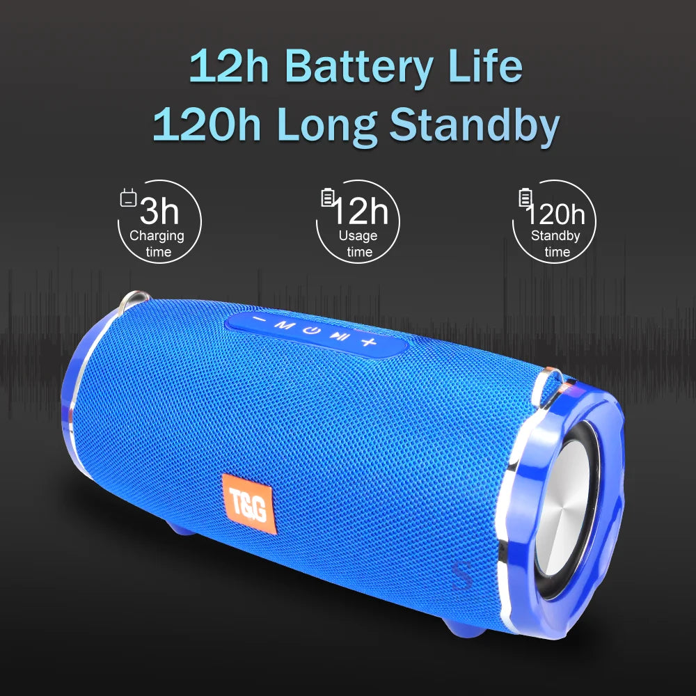 High Power Wireless Portable Speaker Waterproof .