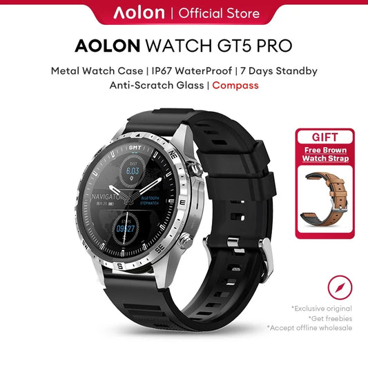 Aolon GT5pro Smart Watch for men.