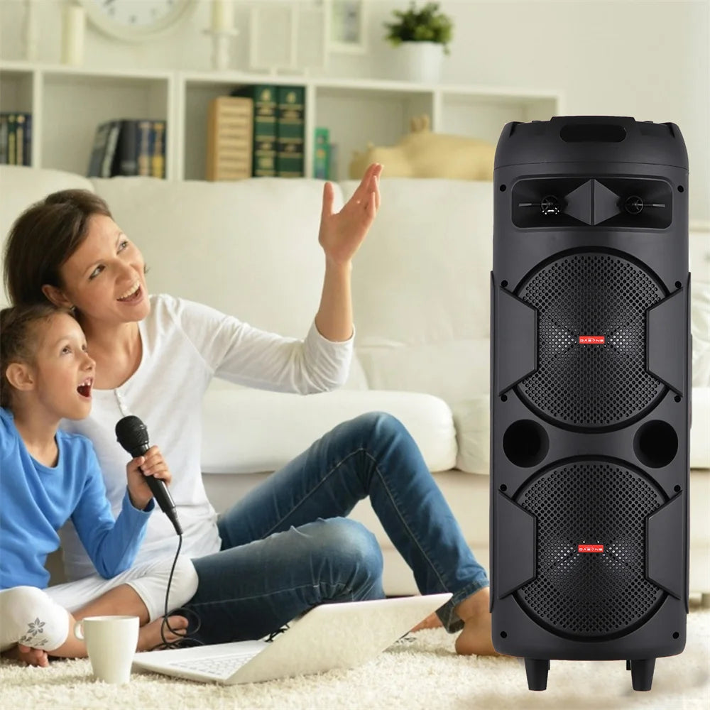 6000W Portable Bluetooth Speaker Sub woofer.