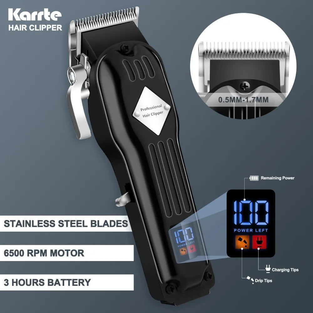 Professional Hair Clippers/Hair Trimmer/Beard Shaver .