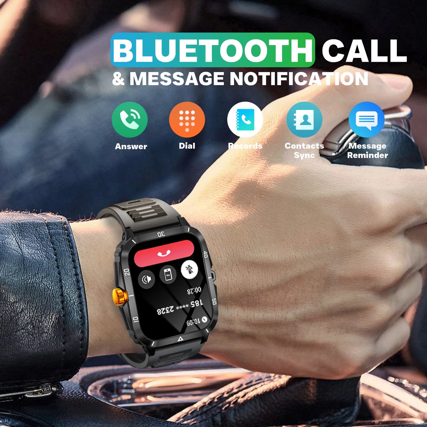 EIGIIS Smart Watch 3ATM Waterproof .