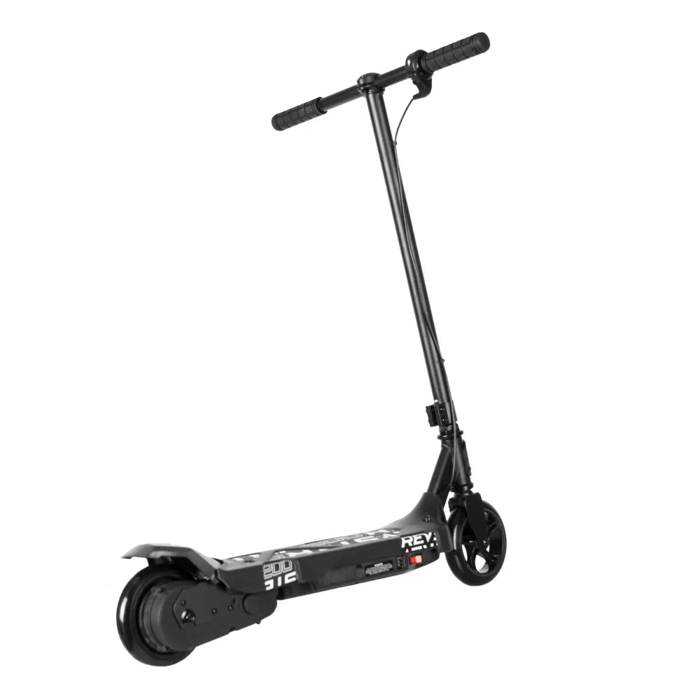 Kids 2-in-1 Electric & Kick Scooter, Ages 8+Rear Brake.