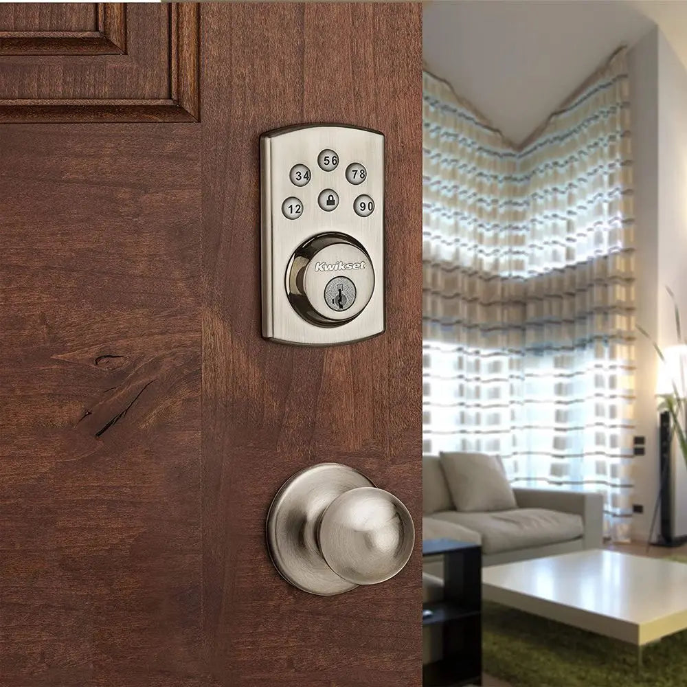 Electronic Deadbolt Door Lock  Security  Keypad Smart  .