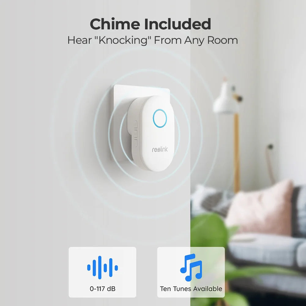 Video Doorbell WiFi & Smart Outdoor Home Video Intercom .