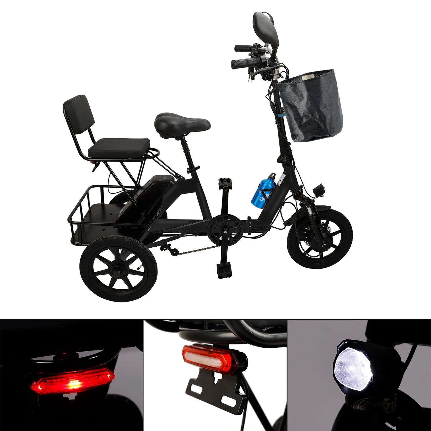 Artudatech Electric Trike for Adults 3 Wheel .