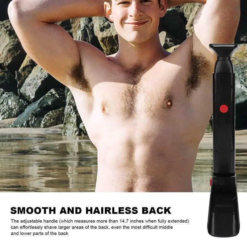 Back Shaver Electric Shaver for Back Hair Body Removal .