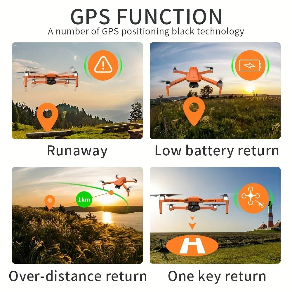 KF102 GPS Drone 4K Professional Dual HD Camera.