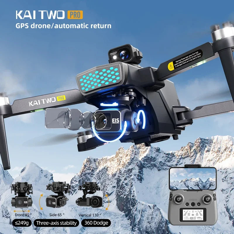 KAI TWO Pro GPS Drone 8K HD Camera.