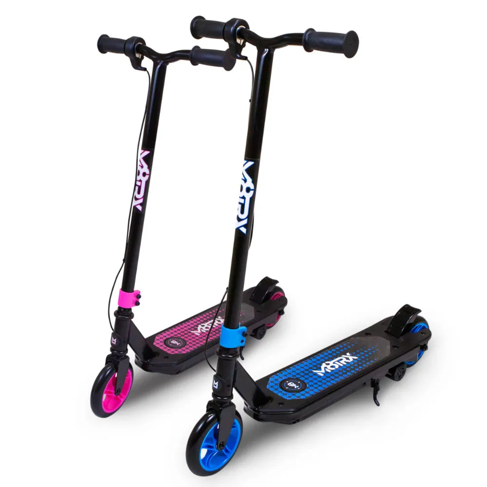 M8TRIX Blue 12V Electric Scooter for Kids Ages 6-12, .